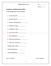 mathematics worksheets for class 3 kids printableducation