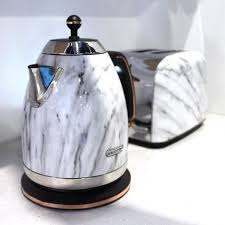 Add Some Style To Your Kitchen With This Glamorous Marble Effect Kettle And Toaster Looks Perfect Together Regram Kettle And Toaster Marble Effect Kettle