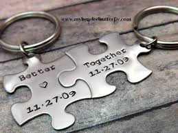 Personalized puzzle piece key chain with card 1 piece(s) #13807940 $ 12.77 was $ 15.69. Personalized Keychain Couples Keychains Better Together Etsy Couples Keychains Personalized Keychain Personalized Wedding Gifts