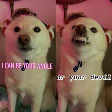 I can be your angle or yuor devil — demon date with onyx! I Can Be Your Angle Or Yuor Devil Memes