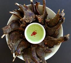 Tender and flavorful baked lamb chops with potatoes and rosemary,. Herb Goat Chops With Mint Yogurt Sauce Goan Recipes