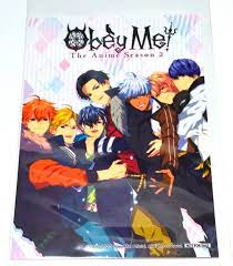 Obey Me! Official Not For Sale Special Bromide Anime S2 Karatetsu Cafe frm  Japan | eBay