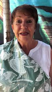 Margot looking magnificent in Merrepen Arts fabric