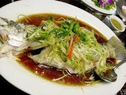 Bila dah masak, angkat dan lenyekkan menggunakan lesung. Resepi Ikan Kukus Thai Pawtaste Com