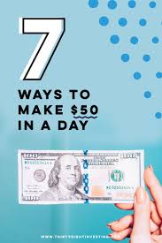Check cashing is when a recipient converts a paper check to cash to use the funds. 7 Surprisingly Simple Ways To Make 50 A Day Thirtyeight Investing Investing Apps Finance Investing Cash Today