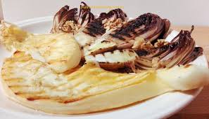 Radicchio alla griglia e fontina. Radicchio Rosso Di Treviso E Caciocavallo Alla Piastra Sweet And Salty Corner