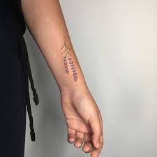 Lavender Tattoo On The Wrist Lavender Tattoo Tattoos Small Tattoos
