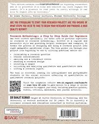 Qualitative research does not handle the measurable variable. Research Methodology A Step By Step Guide For Beginners Amazon De Kumar Ranjit Fremdsprachige Bucher