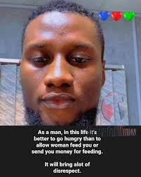 No matter how hungry u are, Never eat another man's/woman's food #wisdom 👍