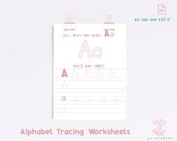 27.04.2017 · these no prep printable alphabet worksheets are amongst our newest alphabet activities for kids.the printable alphabet letter worksheets are the perfect way to work on recognizing and forming uppercase and lowercase letters and their sounds.add these to our printable alphabet letter crafts! Alphabet Worksheets Etsy