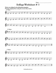 Worksheet 3 Solfege Worksheets For Classroom Instruction Music Theory Worksheets Solfege Worksheets Solfege