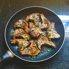 Brown both sides to a nice crust. I Made Pan Fried Garlic Lamb Chops 1772x1772 Oc Foodporn