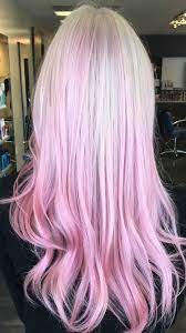 Platinum blonde hair is a major style and beauty statement, first of all cause of its obviousness, and second, for what it stands for or translates. Pastel Pink Hair Pastel Pink Balayage Ombre On Platinum Blonde Hair Used Keune Pink D Pink Blonde Hair Platinum Blonde Hair Blonde Hair With Pink Highlights