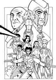 More than 5.000 printable coloring sheets. X Men Coloring