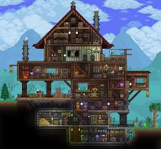 Functional and quaint, you'll always remember your first house fondly. Terraria House Terraria House Design Terraria House Ideas Terrarium Base