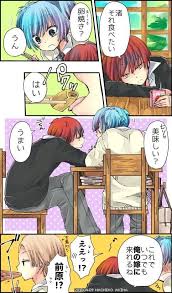 12961720 1574555829503057 2512536185074825539 n jpg 483 824 nagisa and karma assassination classroom assasination classroom