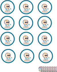 Free printable baby shower invitation for twins. Download Hd Free Printable Boy Baby Shower Round Labels Printable Baby Shower Decorations Boy Transparent Png Image Nicepng Com