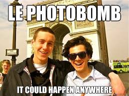 Le Photobomb It Could Happen Anywhere Photobombing Quickmeme