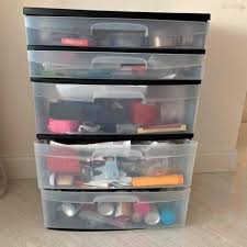 5 tier plastic shelving unit. 5 Tier Plastic Storage Drawer Cabinet Furniture Products Accessories Clothing More Search Engine