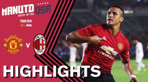 Manchester united travel to the stadio san siro for the second leg of their europa league last 16 clash with the first match between the pair ending hello and welcome along to this live blog, where we'll be covering this thursday night's europa league last 16 second leg between ac milan and. Manchester United 1 1 Ac Milan 9 8 All 26 Penalties Highlights Watch Tour 2018 Live On Mutv Youtube