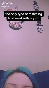It shows the bonding between two of the individuals who are sharing a mutual bio or a matching bio. Tiktok The Only Type Of Matching Bio I Want With My