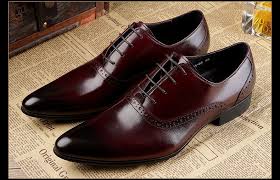 Fashion Brown Tan Black Brown Mens Dress Shoes Flats Genuine Leather Oxford Business Shoes Mens Formal Wedding Shoes Dress Shoes Men Mens Brown Dress Shoes Business Shoes