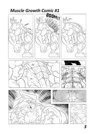 WolfieCanem's Muscle Growth Comic 1 comic porn - HD Porn Comics