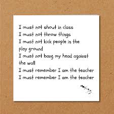 Funny Teacher Card: Detention Humor - Thank You Card - Etsy