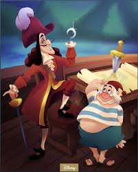 Captain Hook And Smee Disney Fan Art Disney Art Captain Hook Disney