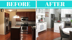 kitchen makeover reveal & tour before