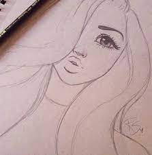 Most of the differences become apparent. 35 Super Ideas For Drawing Ideas Easy For Teens Girls Simple Drawing Easy Girls Ideas Simple Supe Easy Portrait Drawing Easy Drawings Girl Drawing Easy