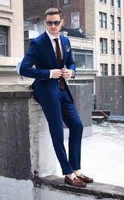 As men's fashion weeks come to a close, the trends are only beginning to surface on the streets. Elegant Suits Styles For Mens 2020 Blue Suit Men Mens Fashion Suits Formal Royal Blue Suit