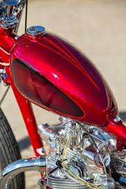 You Just Can T Beat A Red Trumpet Motorcycle Paint Jobs Custom Paint Motorcycle Motorcycle Painting