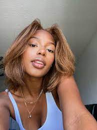 Honey Blonde Hair Honey Blonde Hair Dyed Natural Hair Honey Brown Hair