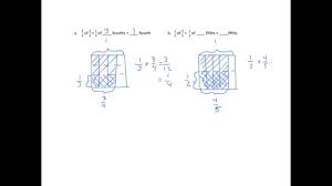 Multiplication and division of fractions and decimal fractions date: Grade 5 Engageny Eureka Math Module 4 Lesson 14 Youtube