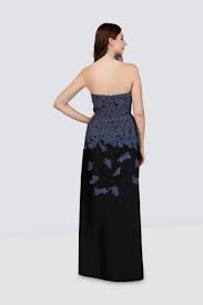 Rent Erdem Strapless Midi Dress In Jordan Designer 24