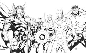 Guarda Tutti I Disegni Da Colorare Degli Avengers Avengers