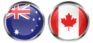 canada compared with australia living in canada