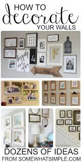 With the help of them at the same time it is easy to create a wall decor and cover minor surface defects. 30 Favorite Wall Decor Ideas Decor Home Decor Home Diy