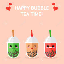Boba tea vector bubble milk tea icon logo character cartoon symbol. Bubble Tea Or Pearl Milk Tea Cartoon Vector Illustration Royalty Free Cliparts Vectors And Stock Illustration Image 131598947