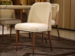 Leather Chair Melting Light Chair By Turri White Leather Dining Chairs Furniture Chair Light Chair