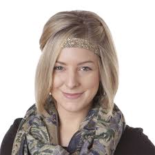 Amazon.com: Hipsy Adjustable Non Slip Fashion Wide Bling Glitter Headbands  for Women Girls & Teens 2-Pack (Black & Gold) : Clothing, Shoes & Jewelry