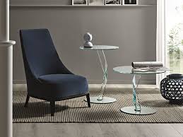 The dekon 2 coffee table is a stunning piece of art and sculpturally inclined modern furniture article. Tonelli Coffee Table Bakkarat O 50 X H 45 Extraclear Glass Myareadesign It