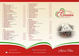 Домашний спортивный комплекс romana s7 pastel. Romana Pizzeria Aus Lubeck Speisekarte
