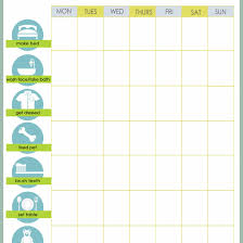 Kids Chore Schedule Sada Margarethaydon Com