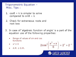 Mathematics Trigonometric Equations Session Ppt Download