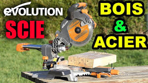 Scies spéciales & boîtes à onglets. Scie A Onglet Radiale Evolution R255sms Bois Metal Acier Clous Cuivre Carrelage Multimateriaux Youtube
