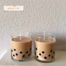 Classic Milk Tea Boba Candle Tea Candles Candles Milk Tea