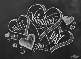 See more ideas about chalkboard art, chalkboard, valentines. Valentines Card Happy Valentine S Day Hand By Lilyandval On Etsy Chalkboard Wall Art Blackboard Art Chalkboard Drawings
