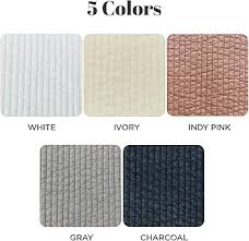 100% Cotton Patterned Bed Coverlet, Blanket